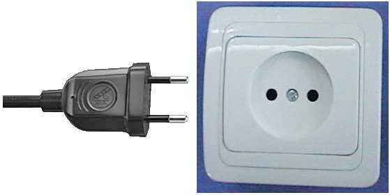 Type C plug and receptacle